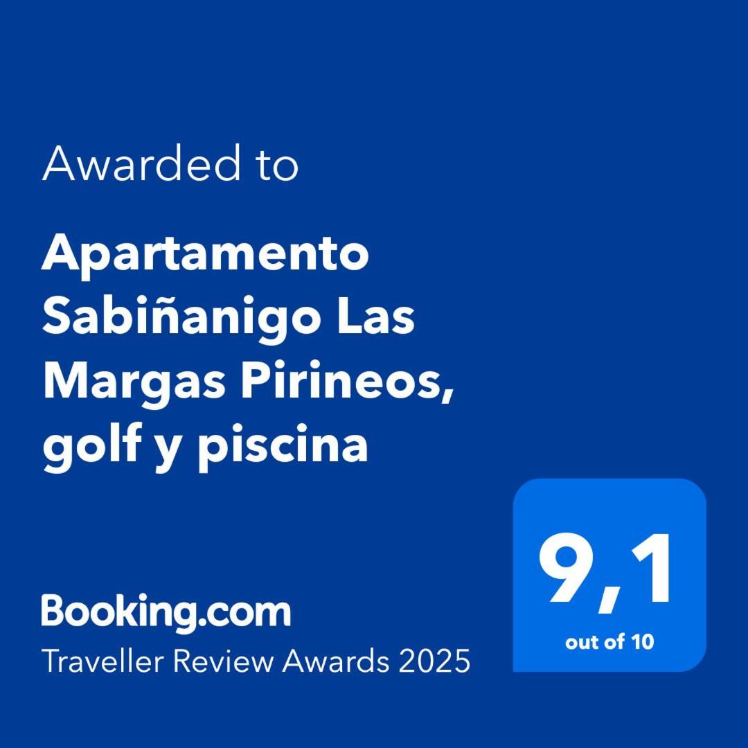 Apto Pirigolf & Pool Margas, Sabinanigo Sabiñánigo 外观 照片